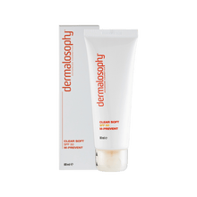 קרם הגנה קליר סופט SPF 50 של דרמלוסופי, 80 מ״ל, שפופרת ואריזה
