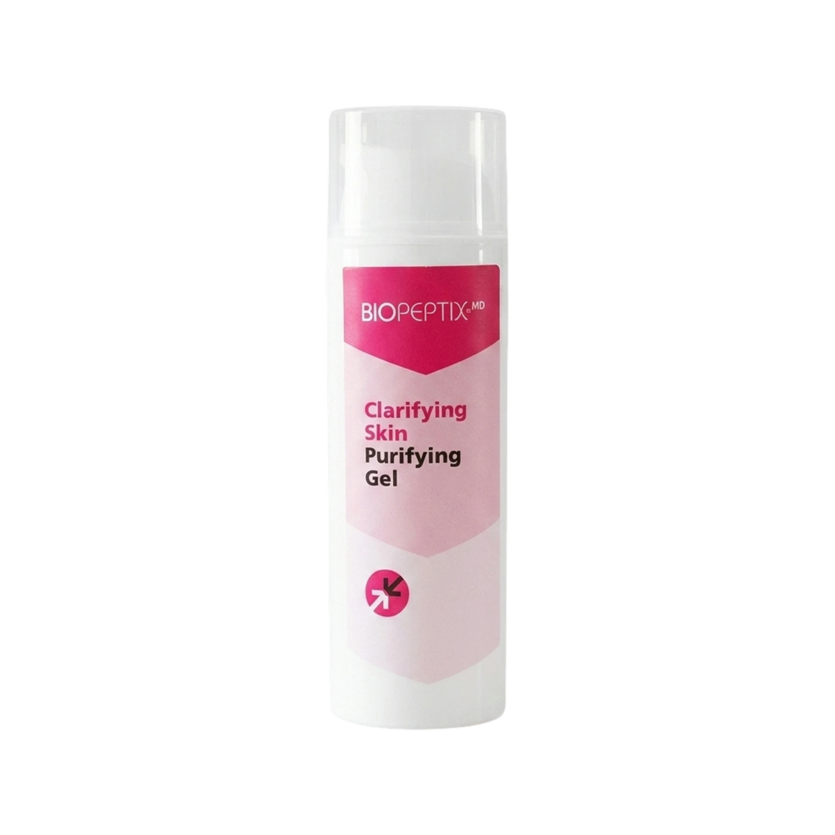 סרום לטיהור ואיזון העור Clarifying Skin של Biopeptix MD, בקבוק עם משאבה