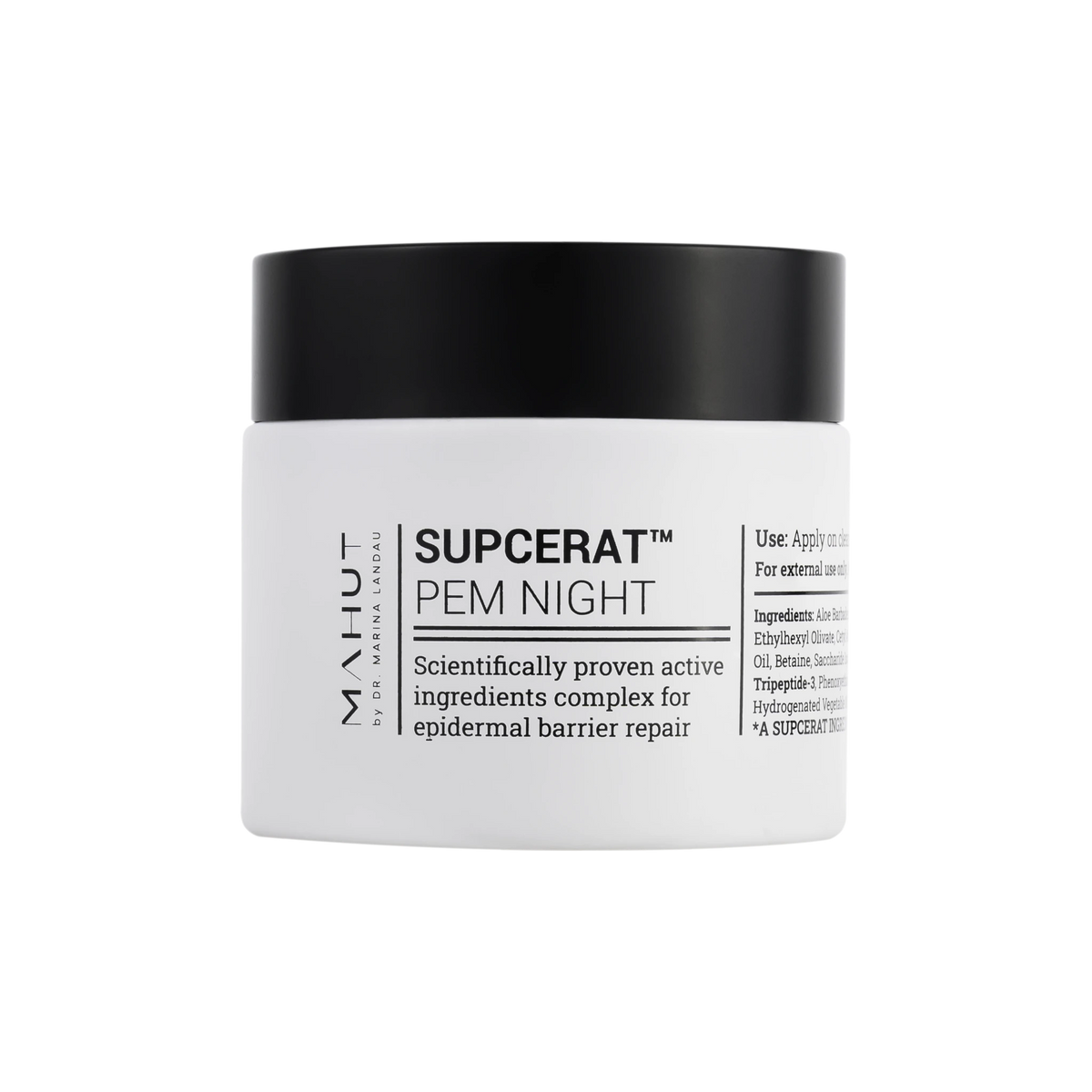Supcerat Pem Night של Mahut, צנצנת קרם לילה