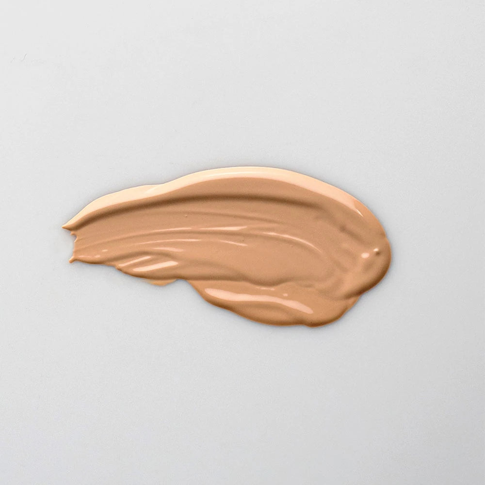 דמי מייק אפ SPF20 Beige של Dr Schrammek, מרקם הקרם בגוון Beige בתקריב