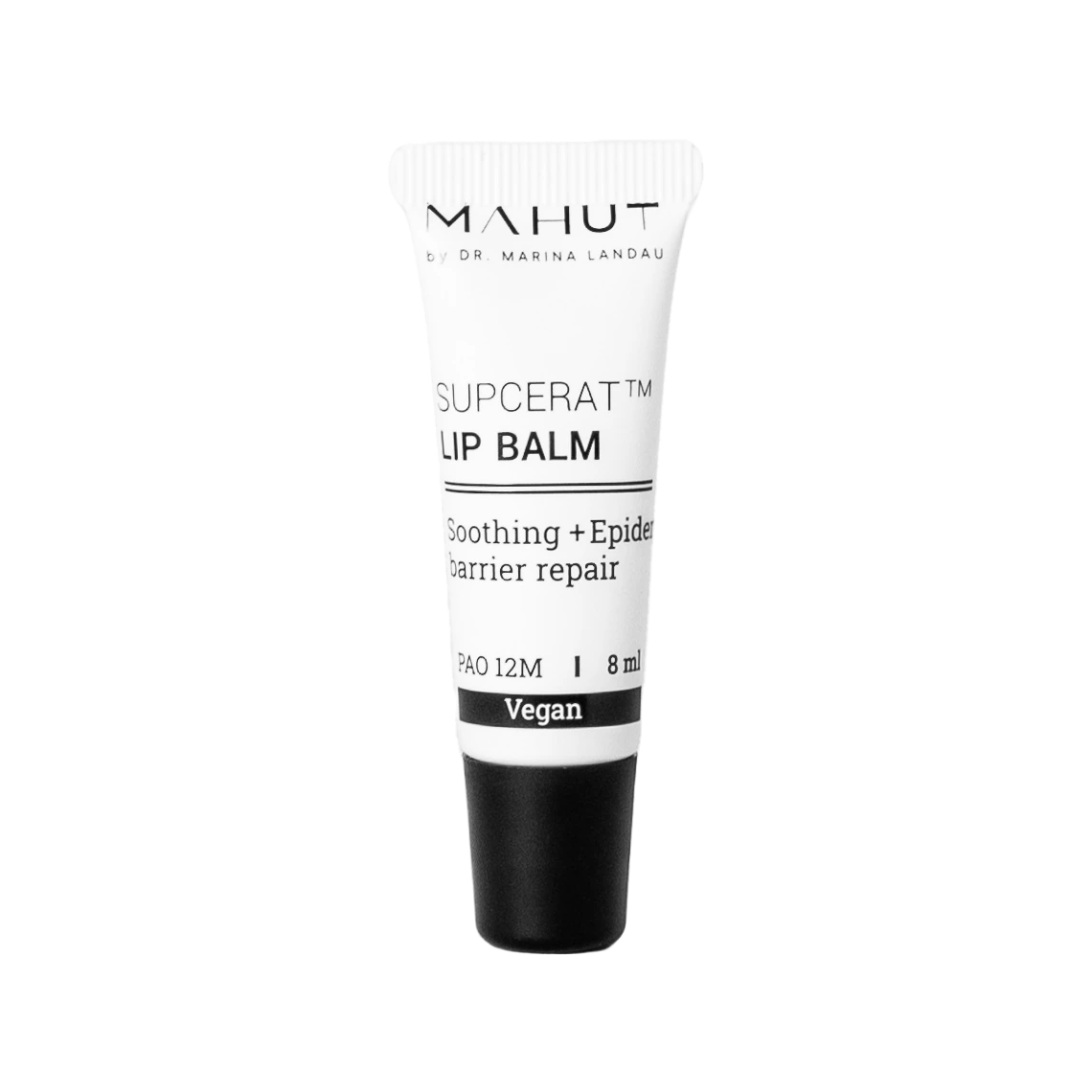 מסכת שפתיים Supcerat Lip Balm של Mahut, שפופרת 8 מ״ל, טבעוני