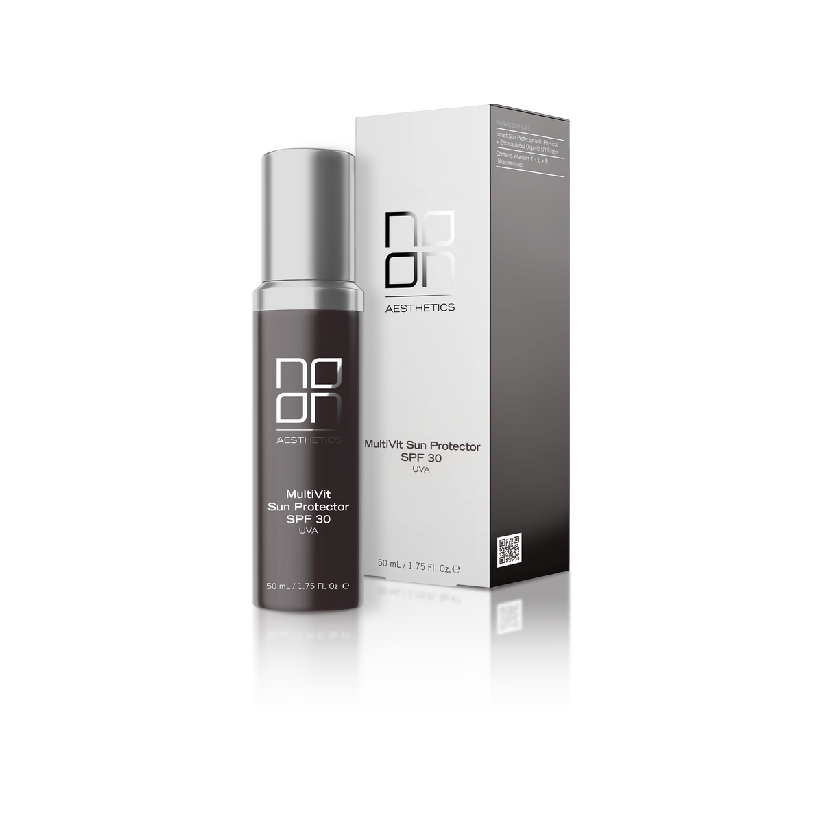 קרם הגנה מולטי ויט SPF 30 לצד אריזת הקרטון, 50 מ״ל
